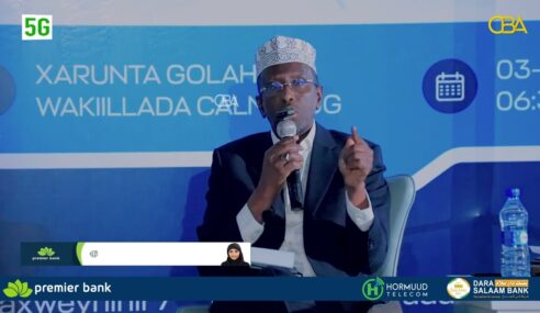 Ninka wasiirka ah ee khaladka gala, hadii uu xilka ka qaadi waayo xukuumadiisaa u dhacayso.”Shariif