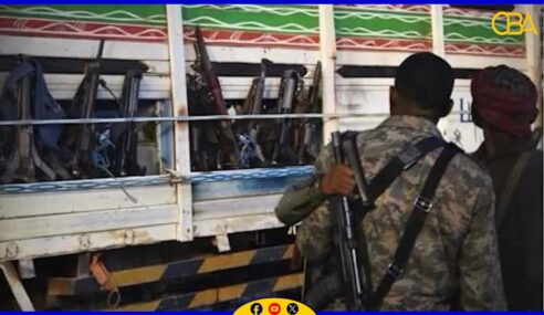 Shacabka iyo Ciidamada Somaliland oo Gacanta ku Dhigay Gaadhi Hub Sida,