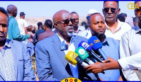 Wasiir ku xigeenka warfaafinta Somaliland ahna ku simaha wasiirka ayaa tacsi uu diray  marxuun mubaarik mubaarik cabdi yusuuf