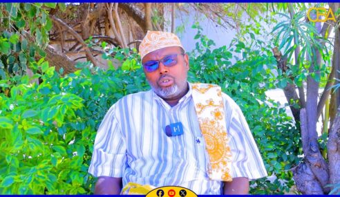 “Waxaan leeyahay ragga Muqdisho xilalka ka haya haddii aad maanta is garateen, dhiigiinu biyo maaha.