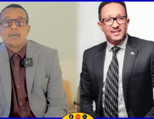 Abwaan Axmed Afdhuub ayaa hees ka sameeyey Duqa Caasimada Hargeysa Cabdikariin Axmed Mooge