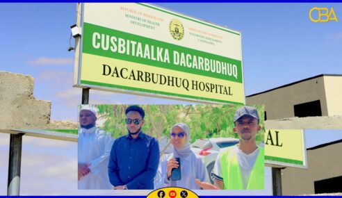 Dhalinyaro deegaanka Dacarbudhuq gaadhsiiyay dawooyin cisbitalka degmada