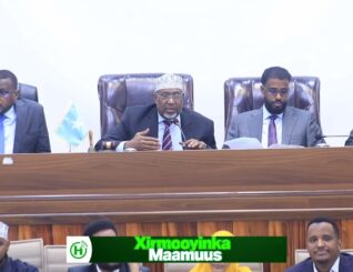 Gudoomiye Aadan Madoobe oo sheegay inuu sii soconaayo ka dhamaystirka qodobadda dastuurka