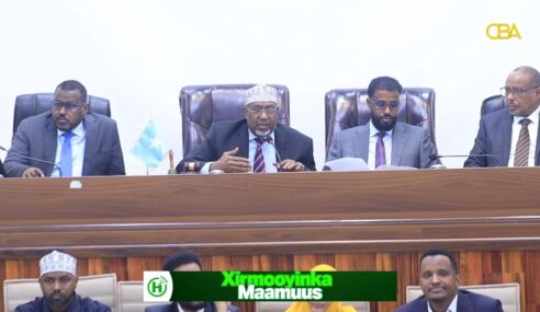Gudoomiye Aadan Madoobe oo sheegay inuu sii soconaayo ka dhamaystirka qodobadda dastuurka