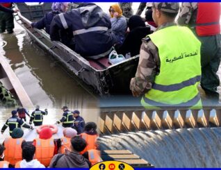 Inkabadan 140,000  oo qof ayaa laga daad gureeyay gurayahoodii Dalka Marroco, kadib markii Fatahaado iyo duufaano balaadhani ay ku dhufteen Gobolo badan.