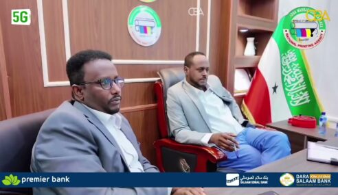 Maareeyaha wakaaladda Madbacada Qaranka oo ka Hadlay Warqad Qoraal ah oo ka soo baxday…