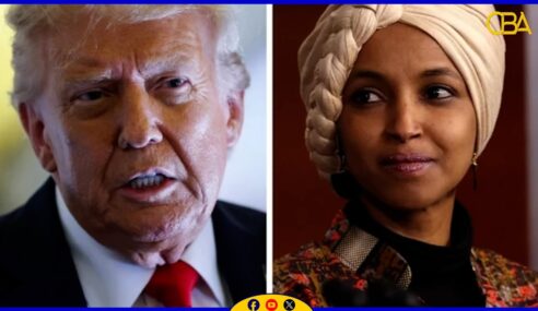 Madaxweyne Trump oo markale ku baaqay in la xidho ama la masaafuriyo Ilhaan Cumar