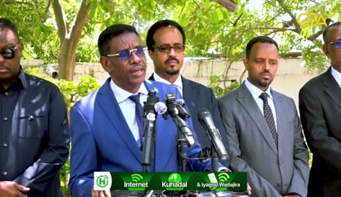 Wasiir fartaag “Waxaan rabaa in aan laamaha amaanka faro, shaqsigi lagu arko isaga oo shilankiisa…