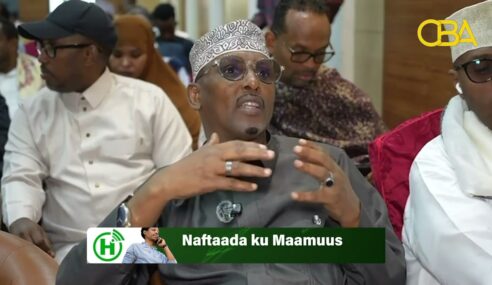 Xildhibaan Daahir Amiin Jeesow shacabka ugu baaqay inay sugaan inta waqtiga uu ka dhamaanyo Madaxweyne Xasan.