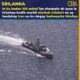 In ka badan 100 askari iyo shaqaale ah ayaa la la’yahay kadib markii markab milatari oo ay leedahay Iran uu ku degay badweynta Hindiya meel u dhow xeebaha Sri Lanka.
