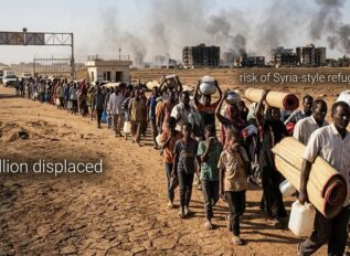 Dagaalka Suudaan oo Maraya Heer Halis ah, Qaramada Midoobayna Ka Digtay Qaxooti Cusub oo Caalami ah