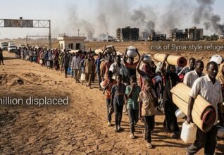 Dagaalka Suudaan oo Maraya Heer Halis ah, Qaramada Midoobayna Ka Digtay Qaxooti Cusub oo Caalami ah