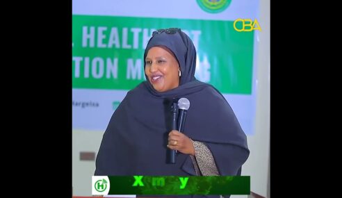 “Intii aan xilka hayay waxaan xooga saaray sidii loo hirgalinlahaa xeerkan”Wasiir ku xigeenka Caafimaadka JSL