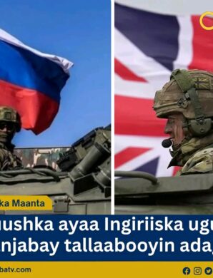 Ruushka oo Ingiriiska ugu hanjabay “cawaaqib adag” kadib adeegsiga diyaaradaha Ukraine