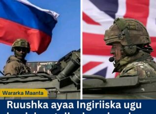 Ruushka oo Ingiriiska ugu hanjabay “cawaaqib adag” kadib adeegsiga diyaaradaha Ukraine