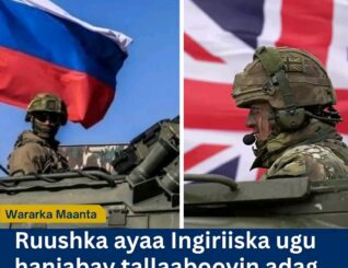 Ruushka oo Ingiriiska ugu hanjabay “cawaaqib adag” kadib adeegsiga diyaaradaha Ukraine