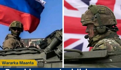 Ruushka oo Ingiriiska ugu hanjabay “cawaaqib adag” kadib adeegsiga diyaaradaha Ukraine