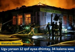 Duqaymo Culus oo Ruushku ka Geystay Kyiv oo Lagu Dilay 12 Qof, 34 Kalena Lagu Dhaawacay