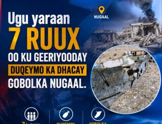DEGDEG: Duqeyn Culus oo Ka Dhacday Xeebaha Nugaal, Dadna Lagu Dilay
