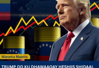 Trump oo ku dhawaaqay heshiis shidaal oo uu ku tilmaamay kii ugu weynaa taariikhda