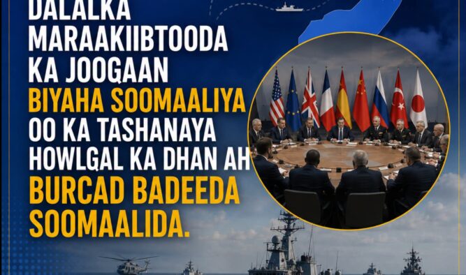 Burcad-badeedda Soomaaliya oo Sii Kordhaysa: Dalalka Maraakiibta Dagaalka Haysta oo Ka Shiraya Halista