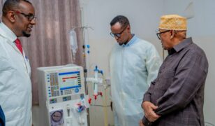 Madaxweyne Cirro Oo Kormeeray Qaybta Sifaynta Kelyaha Ee Cusbitaalka Guud Ee Hargeysa