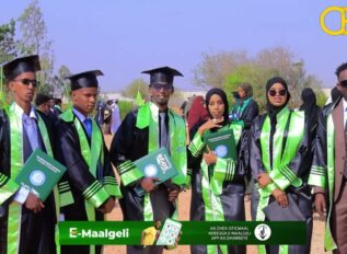 Jaamacadda Burco oo 650 Arday u qabatey Munaasibad qalin-jabin ah.