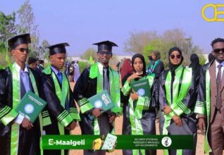 Jaamacadda Burco oo 650 Arday u qabatey Munaasibad qalin-jabin ah.