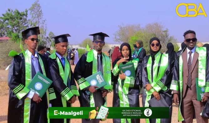 Jaamacadda Burco oo 650 Arday u qabatey Munaasibad qalin-jabin ah.