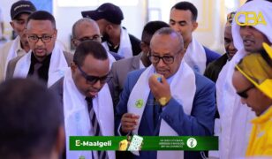 Wasiirka biyaha JSL ayaa magaalada Burco ku so bandhigay mashaariic ay ka fuliyeen gobolka Togdheer