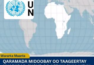 Qaramada Midoobay oo Taageertay Adeegsiga Khariidadda Equal Earth