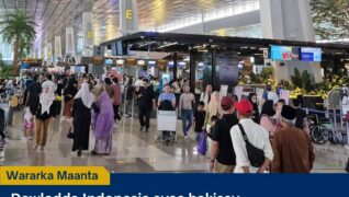 Qaraxa Foolkaanaha Anak Krakatau oo Hakiyey 301 Duulimaad oo Indonesia ah