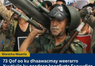 Xuutiyiinta oo Weeraray Koonfurta Sacuudiga: 73 Qof oo Dhaawacmay, Xarumo Tamareedna Dabka Qabsaday