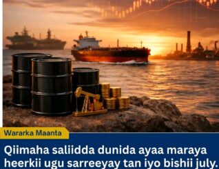 Qiimaha Saliidda Adduunka oo Ku Dhawaanaya $100 Foosto, Xiisadda Bariga Dhexe oo Sii Kacsanaysa