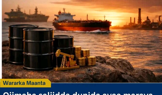 Qiimaha Saliidda Adduunka oo Ku Dhawaanaya $100 Foosto, Xiisadda Bariga Dhexe oo Sii Kacsanaysa