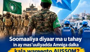 Soomaaliya oo sheegtay inay diyaar u tahay la wareegista mas’uuliyadda amniga dalka