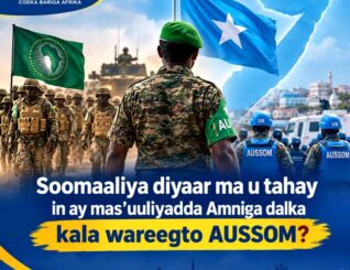 Soomaaliya oo sheegtay inay diyaar u tahay la wareegista mas’uuliyadda amniga dalka