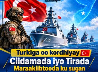 Ciidamada Turkiga oo kaashanaya Askarta Soomaalida ayaa xoojiyay howlgallada ay ku xaqiijinayaan Amniga Xeebaha Soomaaliya.