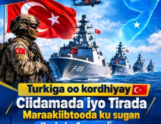 Ciidamada Turkiga oo kaashanaya Askarta Soomaalida ayaa xoojiyay howlgallada ay ku xaqiijinayaan Amniga Xeebaha Soomaaliya.
