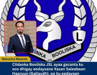 Ciidamada Booliska oo war kasoo saaray xadhiga wariye Xassan Galaydh.