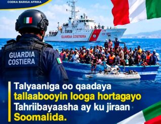 Talyaaniga oo Xoojinaya Dedaallada Looga Hortagayo Tahriibka, Soomaaliduna Qayb ka Tahay Qulqulka