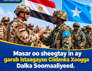 Masar oo Diiradda Saaraysa Xoojinta Ciidamada Militariga Soomaaliya