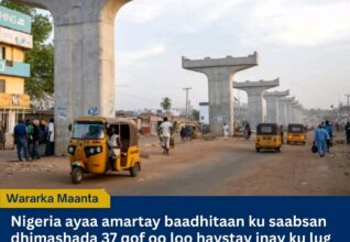 Nigeria oo Baadhitaan ku Samaynaysa Dhimashada 37 Qof oo Xabsi ku Geeriyooday