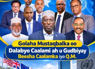 Golaha Mustaqbalka Soomaaliyeed oo Beesha Caalamka U Gudbiyay Dalabyo ku Saabsan Doorashooyinka iyo Kala-guurka Siyaasadeed
