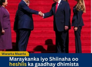 Maraykanka iyo Shiinaha oo ku heshiiyey dhimista canshuuraha badeecadaha ganacsiga