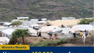 Dagaallada Canfarta iyo Tigrayga oo Barakiciyey 150,000 Qof, Walaacna laga Qabo Heshiiskii Pretoria